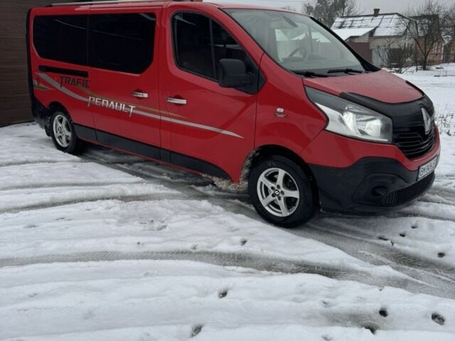 Червоний Рено Трафік, об'ємом двигуна 1.6 л та пробігом 347 тис. км за 15500 $, фото 1 на Automoto.ua
