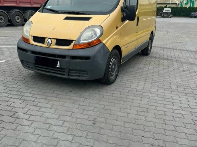 Желтый Рено Трафик, объемом двигателя 1.9 л и пробегом 400 тыс. км за 2700 $, фото 1 на Automoto.ua