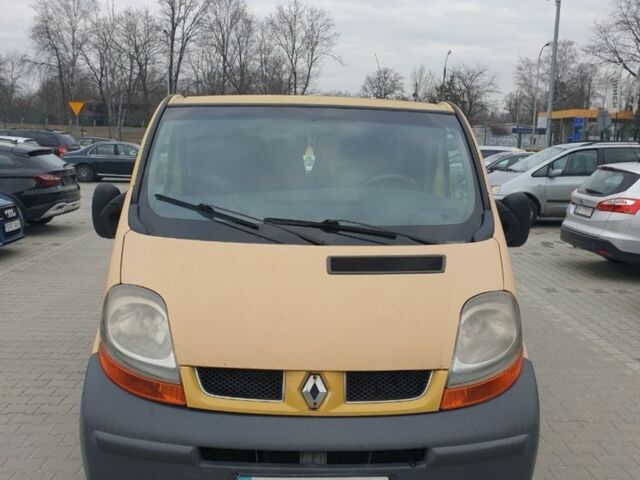 Жовтий Рено Трафік, об'ємом двигуна 1.9 л та пробігом 360 тис. км за 4700 $, фото 1 на Automoto.ua