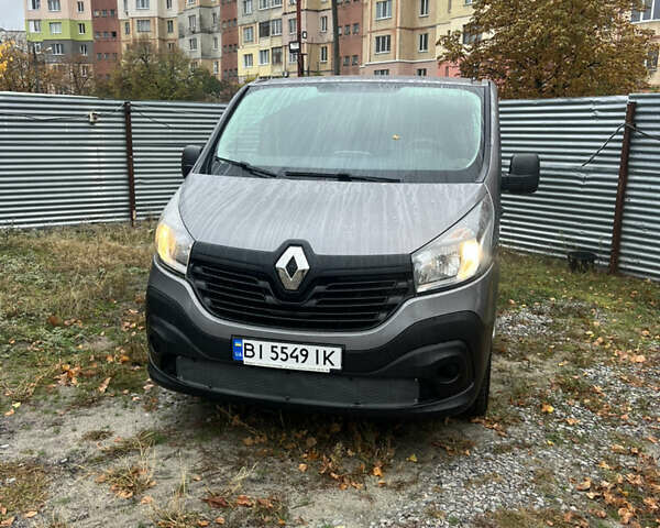Сірий Рено Трафік, об'ємом двигуна 1.6 л та пробігом 164 тис. км за 16500 $, фото 1 на Automoto.ua