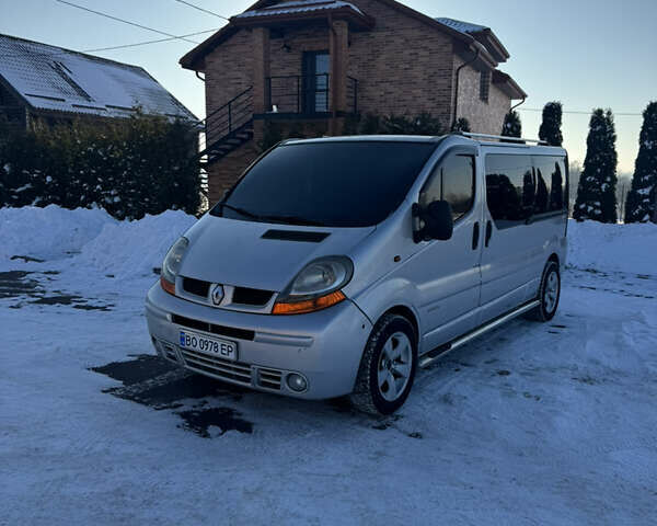 Серый Рено Трафик, объемом двигателя 2.46 л и пробегом 400 тыс. км за 8200 $, фото 1 на Automoto.ua