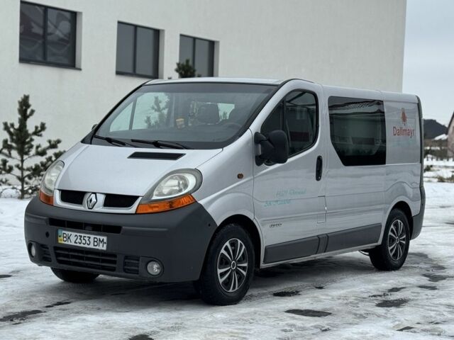 Серый Рено Трафик, объемом двигателя 1.9 л и пробегом 400 тыс. км за 7200 $, фото 1 на Automoto.ua