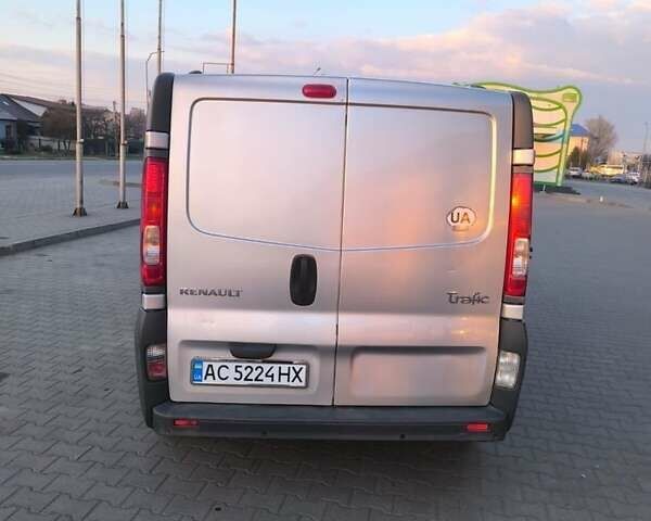 Серый Рено Трафик, объемом двигателя 2.5 л и пробегом 300 тыс. км за 11000 $, фото 1 на Automoto.ua