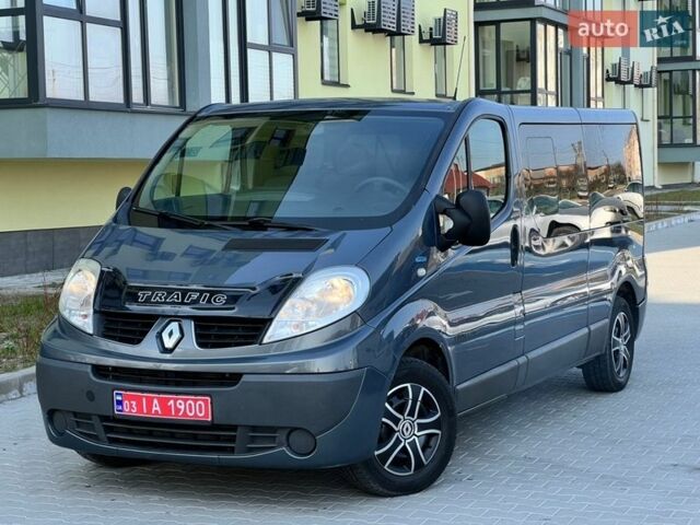 Сірий Рено Трафік, об'ємом двигуна 2 л та пробігом 279 тис. км за 14400 $, фото 1 на Automoto.ua