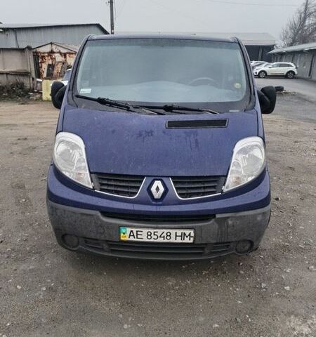 Синий Рено Трафик, объемом двигателя 2 л и пробегом 557 тыс. км за 7400 $, фото 1 на Automoto.ua