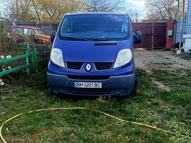 Синий Рено Трафик, объемом двигателя 2 л и пробегом 340 тыс. км за 7700 $, фото 1 на Automoto.ua