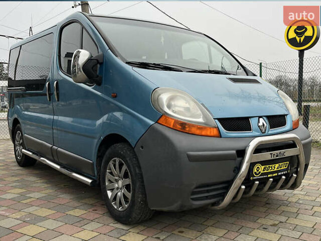 Синій Рено Трафік, об'ємом двигуна 1.87 л та пробігом 363 тис. км за 6250 $, фото 1 на Automoto.ua