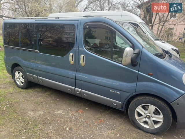 Синій Рено Трафік, об'ємом двигуна 1.9 л та пробігом 550 тис. км за 7900 $, фото 1 на Automoto.ua