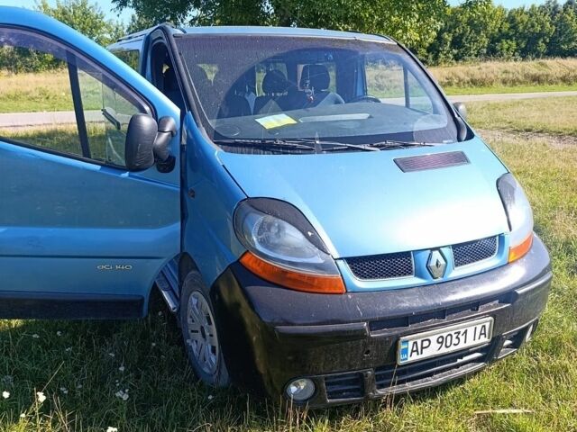 Синій Рено Трафік, об'ємом двигуна 2.46 л та пробігом 496 тис. км за 7300 $, фото 1 на Automoto.ua