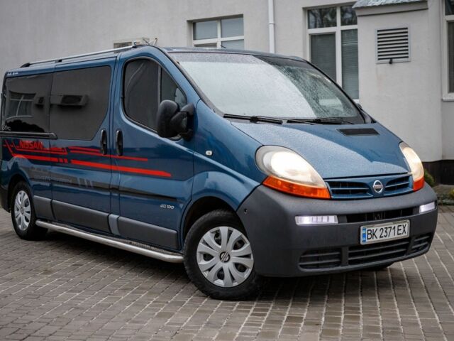 Синій Рено Трафік, об'ємом двигуна 1.9 л та пробігом 400 тис. км за 8200 $, фото 1 на Automoto.ua