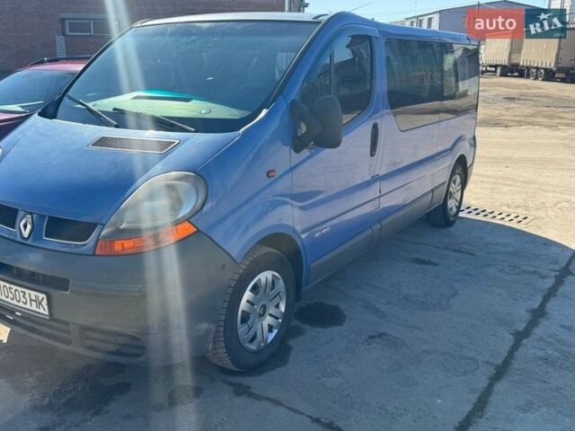 Синій Рено Трафік, об'ємом двигуна 1.87 л та пробігом 123 тис. км за 7000 $, фото 1 на Automoto.ua