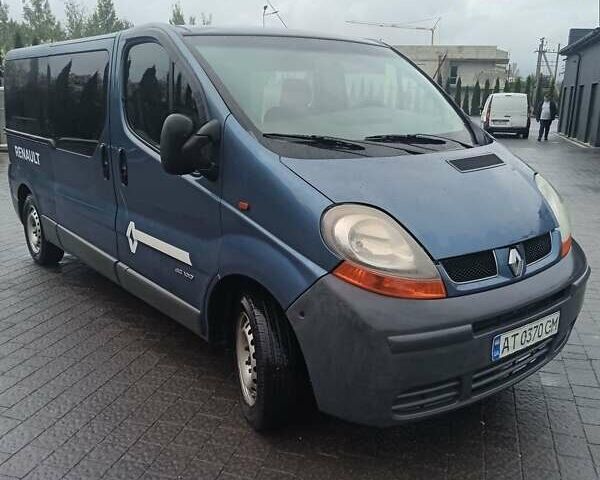 Синій Рено Трафік, об'ємом двигуна 1.87 л та пробігом 285 тис. км за 6700 $, фото 1 на Automoto.ua