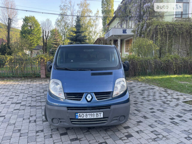 Синий Рено Трафик, объемом двигателя 2.46 л и пробегом 222 тыс. км за 8700 $, фото 1 на Automoto.ua