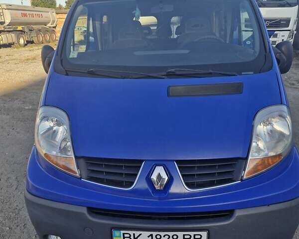 Синий Рено Трафик, объемом двигателя 2 л и пробегом 394 тыс. км за 7187 $, фото 1 на Automoto.ua