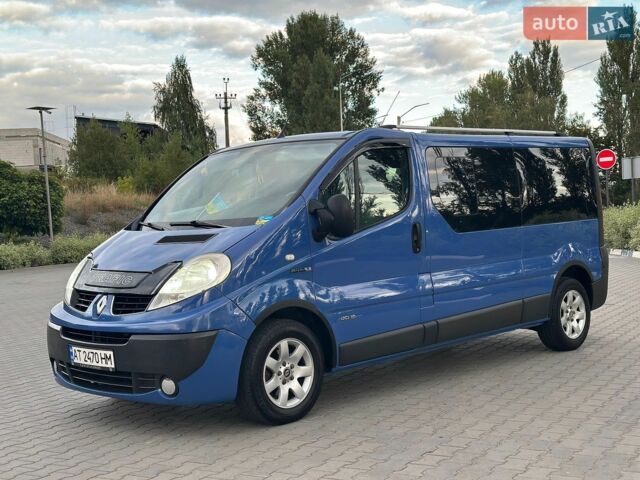 Синій Рено Трафік, об'ємом двигуна 2 л та пробігом 368 тис. км за 9950 $, фото 1 на Automoto.ua
