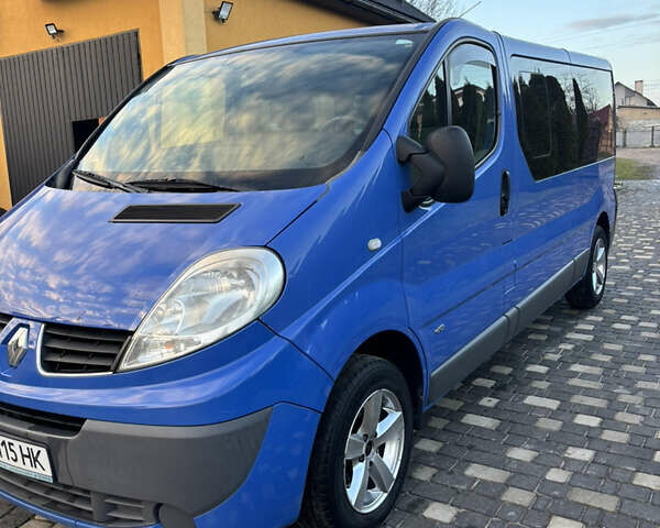 Синій Рено Трафік, об'ємом двигуна 2 л та пробігом 471 тис. км за 8650 $, фото 1 на Automoto.ua