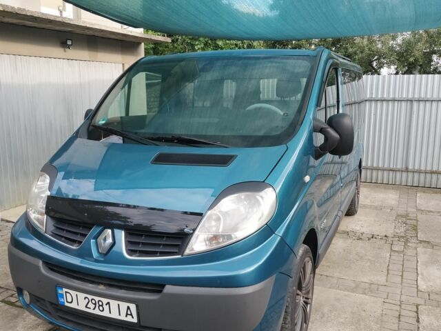 Синий Рено Трафик, объемом двигателя 2.5 л и пробегом 341 тыс. км за 13600 $, фото 1 на Automoto.ua