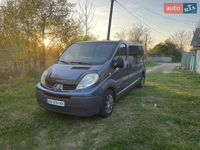 Синий Рено Трафик, объемом двигателя 2 л и пробегом 443 тыс. км за 9900 $, фото 1 на Automoto.ua
