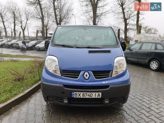Синий Рено Трафик, объемом двигателя 2 л и пробегом 361 тыс. км за 8600 $, фото 1 на Automoto.ua