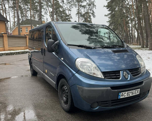 Синий Рено Трафик, объемом двигателя 2 л и пробегом 260 тыс. км за 14200 $, фото 1 на Automoto.ua