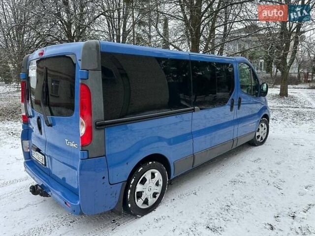 Синий Рено Трафик, объемом двигателя 2 л и пробегом 246 тыс. км за 13000 $, фото 1 на Automoto.ua