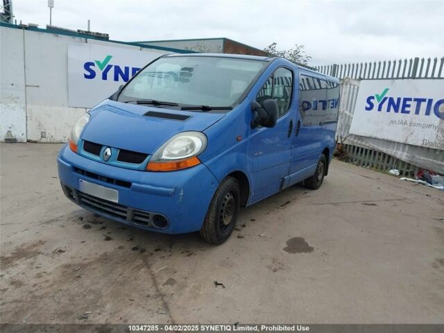 Синій Рено Трафік, об'ємом двигуна 2.5 л та пробігом 342 тис. км за 3500 $, фото 1 на Automoto.ua
