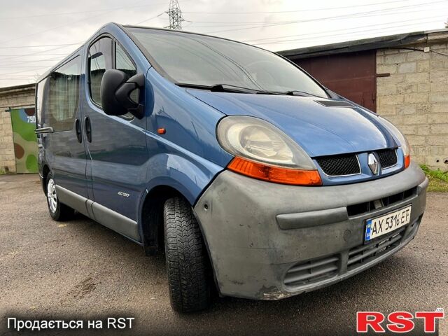 Синій Рено Трафік, об'ємом двигуна 1.9 л та пробігом 363 тис. км за 6900 $, фото 1 на Automoto.ua