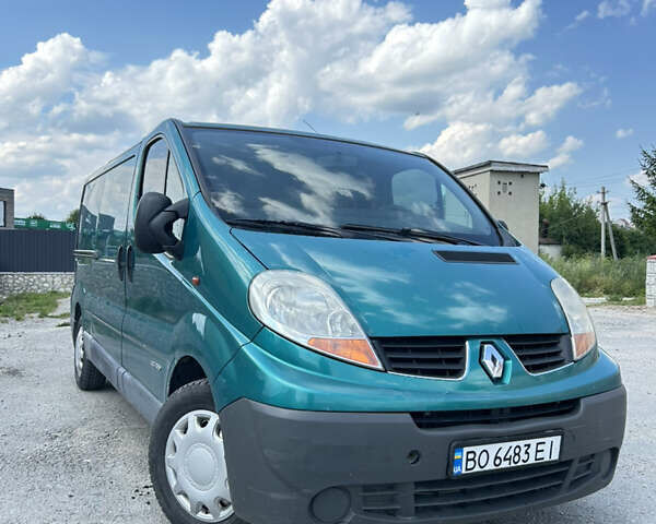 Зеленый Рено Трафик, объемом двигателя 1.87 л и пробегом 336 тыс. км за 6999 $, фото 1 на Automoto.ua