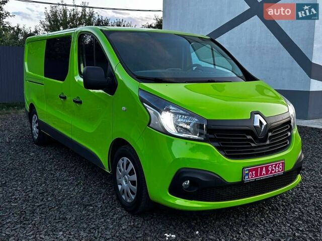 Зелений Рено Трафік, об'ємом двигуна 1.6 л та пробігом 209 тис. км за 16977 $, фото 1 на Automoto.ua