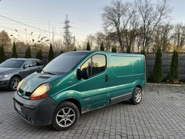Зелений Рено Трафік, об'ємом двигуна 1.9 л та пробігом 525 тис. км за 3450 $, фото 1 на Automoto.ua