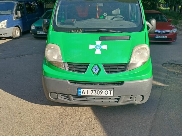 Зелений Рено Трафік, об'ємом двигуна 2 л та пробігом 200 тис. км за 6600 $, фото 1 на Automoto.ua