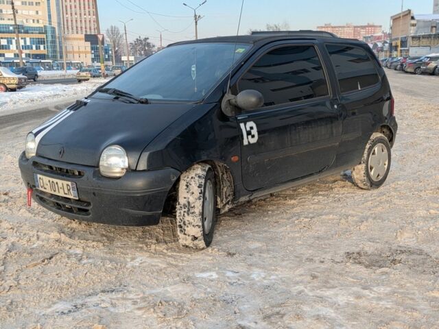 Черный Рено Твинго, объемом двигателя 1.2 л и пробегом 218 тыс. км за 1300 $, фото 1 на Automoto.ua