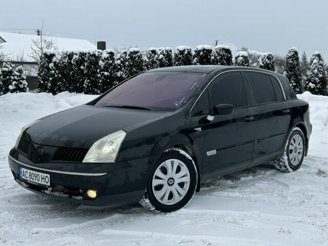 Черный Рено Вел Сатис, объемом двигателя 3 л и пробегом 290 тыс. км за 4700 $, фото 1 на Automoto.ua