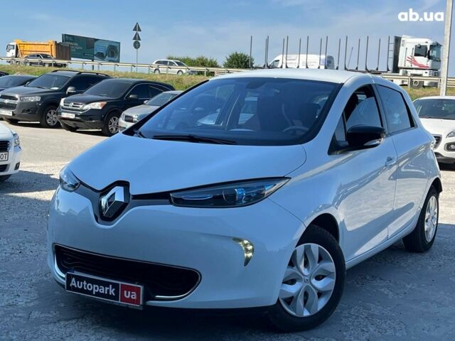 Белый Рено Зое, объемом двигателя 0 л и пробегом 56 тыс. км за 7190 $, фото 1 на Automoto.ua