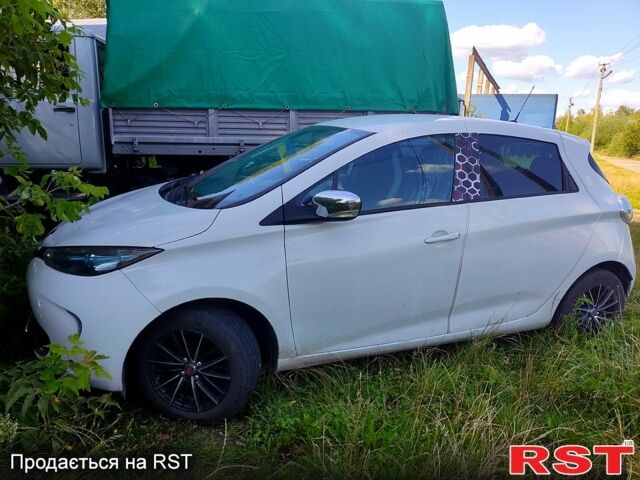 Білий Рено Зое, об'ємом двигуна 85 л та пробігом 34 тис. км за 6850 $, фото 1 на Automoto.ua