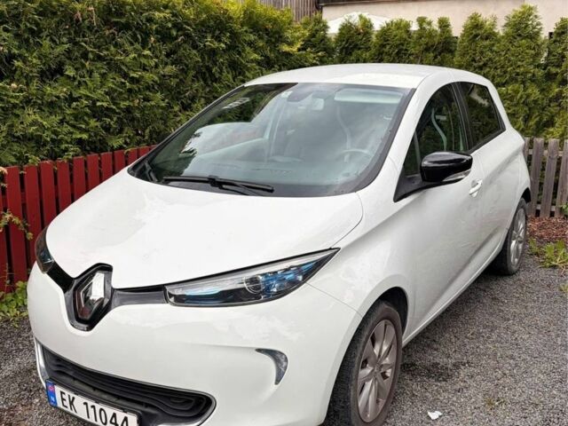 Білий Рено Зое, об'ємом двигуна 0 л та пробігом 54 тис. км за 7498 $, фото 1 на Automoto.ua