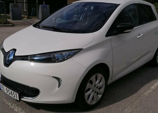 Білий Рено Зое, об'ємом двигуна 0 л та пробігом 45 тис. км за 15700 $, фото 1 на Automoto.ua