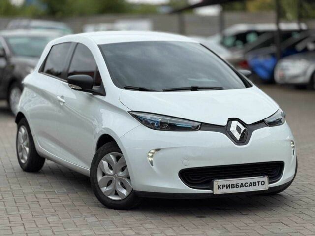 Білий Рено Зое, об'ємом двигуна 0 л та пробігом 49 тис. км за 10000 $, фото 1 на Automoto.ua