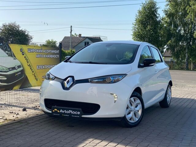 Белый Рено Зое, объемом двигателя 0 л и пробегом 18 тыс. км за 12500 $, фото 1 на Automoto.ua