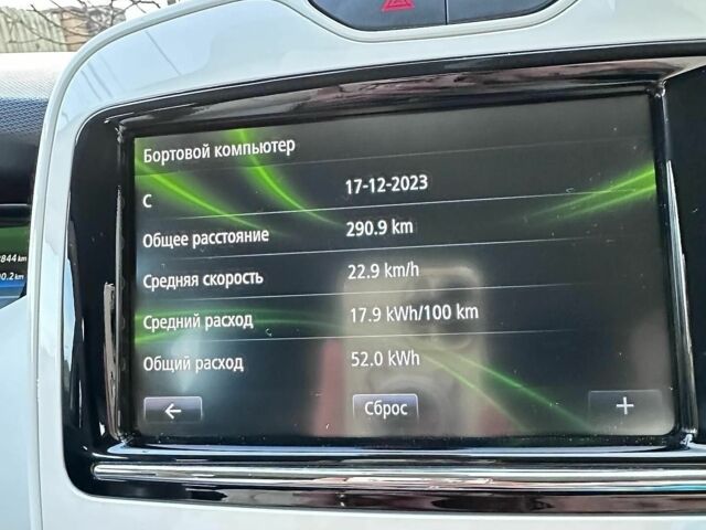 Білий Рено Зое, об'ємом двигуна 0 л та пробігом 38 тис. км за 9900 $, фото 1 на Automoto.ua