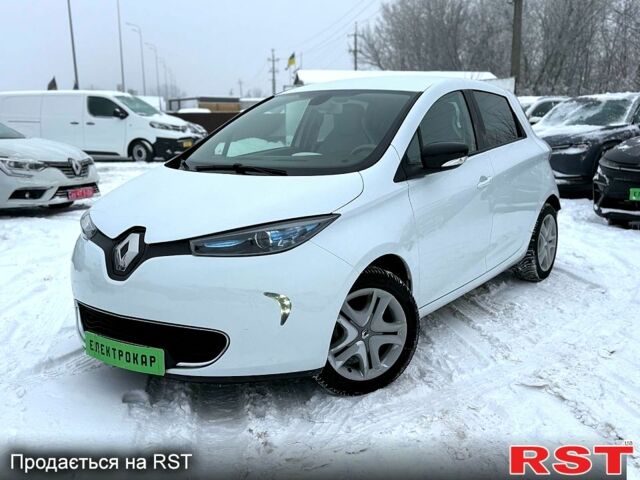 Белый Рено Зое, объемом двигателя 68 л и пробегом 110 тыс. км за 12000 $, фото 1 на Automoto.ua