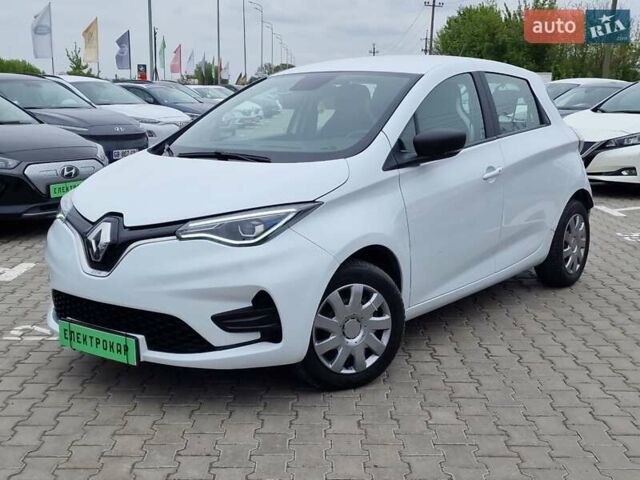 Белый Рено Зое, объемом двигателя 0 л и пробегом 47 тыс. км за 11400 $, фото 1 на Automoto.ua