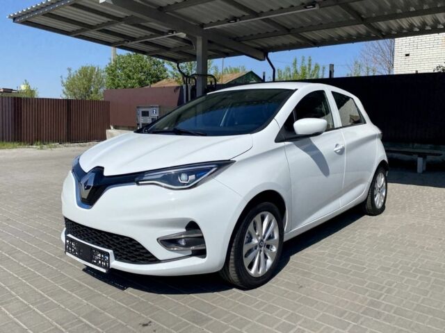 Белый Рено Зое, объемом двигателя 0 л и пробегом 114 тыс. км за 11200 $, фото 1 на Automoto.ua