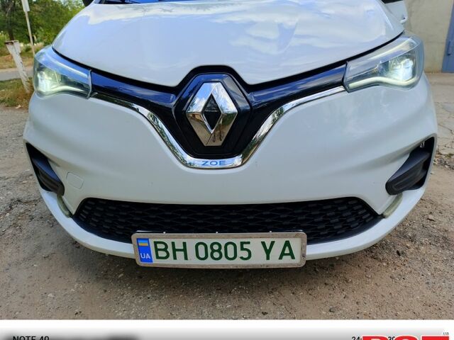 Білий Рено Зое, об'ємом двигуна 80 л та пробігом 97 тис. км за 13300 $, фото 1 на Automoto.ua