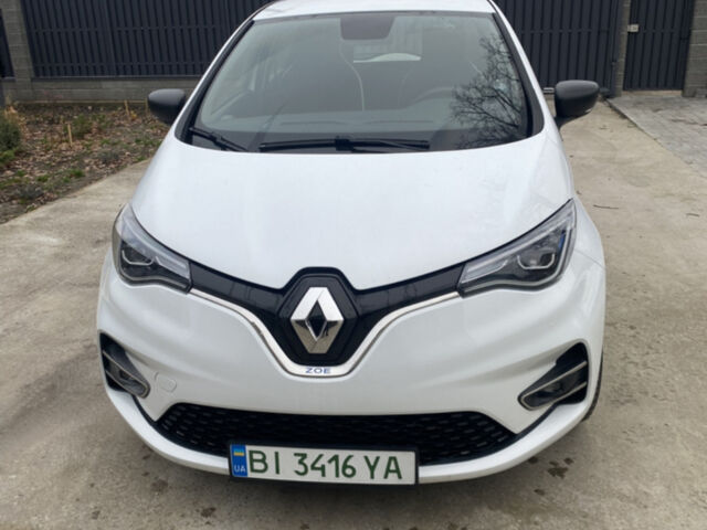 Белый Рено Зое, объемом двигателя 0 л и пробегом 94 тыс. км за 12100 $, фото 1 на Automoto.ua