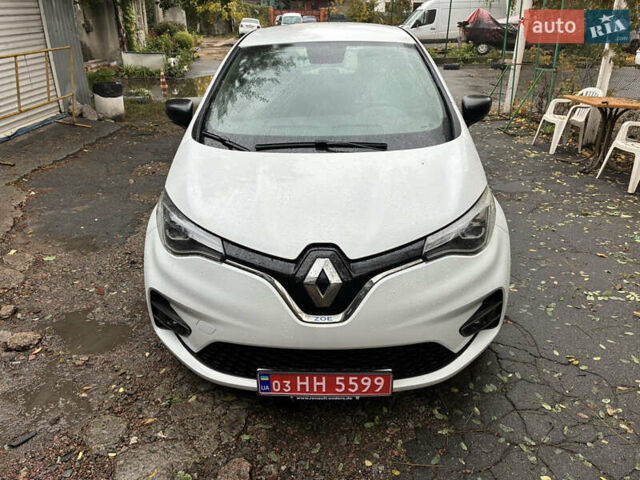 Білий Рено Зое, об'ємом двигуна 0 л та пробігом 20 тис. км за 12300 $, фото 1 на Automoto.ua
