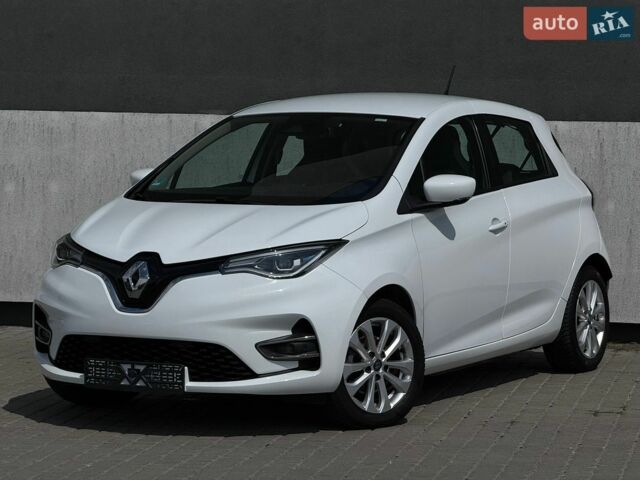 Белый Рено Зое, объемом двигателя 0 л и пробегом 91 тыс. км за 13599 $, фото 1 на Automoto.ua