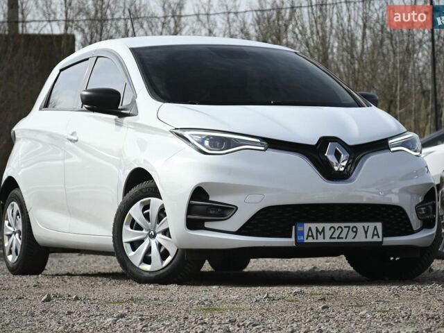 Білий Рено Зое, об'ємом двигуна 0 л та пробігом 41 тис. км за 12950 $, фото 1 на Automoto.ua