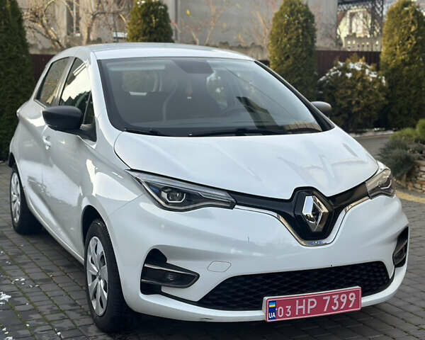 Білий Рено Зое, об'ємом двигуна 0 л та пробігом 37 тис. км за 9600 $, фото 1 на Automoto.ua