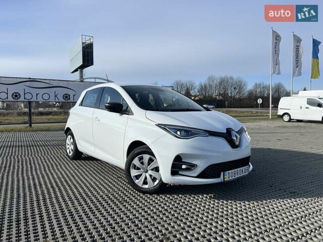 Белый Рено Зое, объемом двигателя 0 л и пробегом 37 тыс. км за 12931 $, фото 1 на Automoto.ua